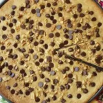Chocolate Chip Dessert Pizza