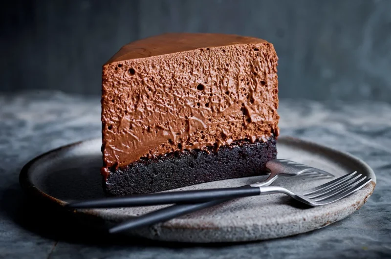 Chocolate Mousse Brownie Dessert
