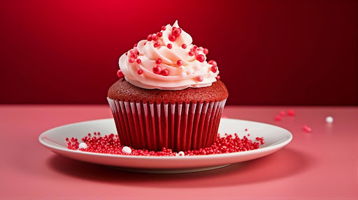 Red Velvet Sprinkle Cupcake Recipe