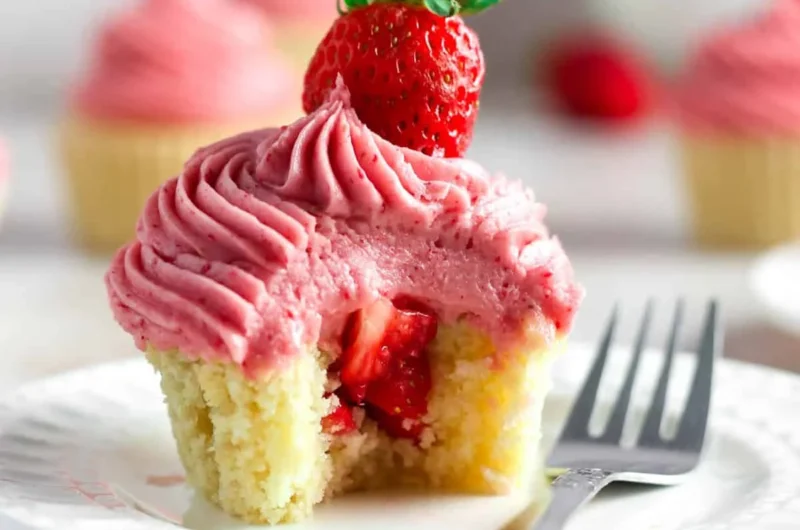 Recipe For Strawberry Filled Cupcakes